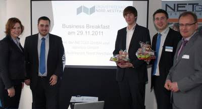 Business Breakfast im Industriepark Nord.Westfalen