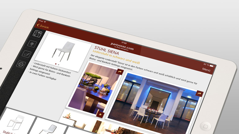 Gute Zusammenarbeit lohnt sich – Neues Update optimiert die Party Rent App