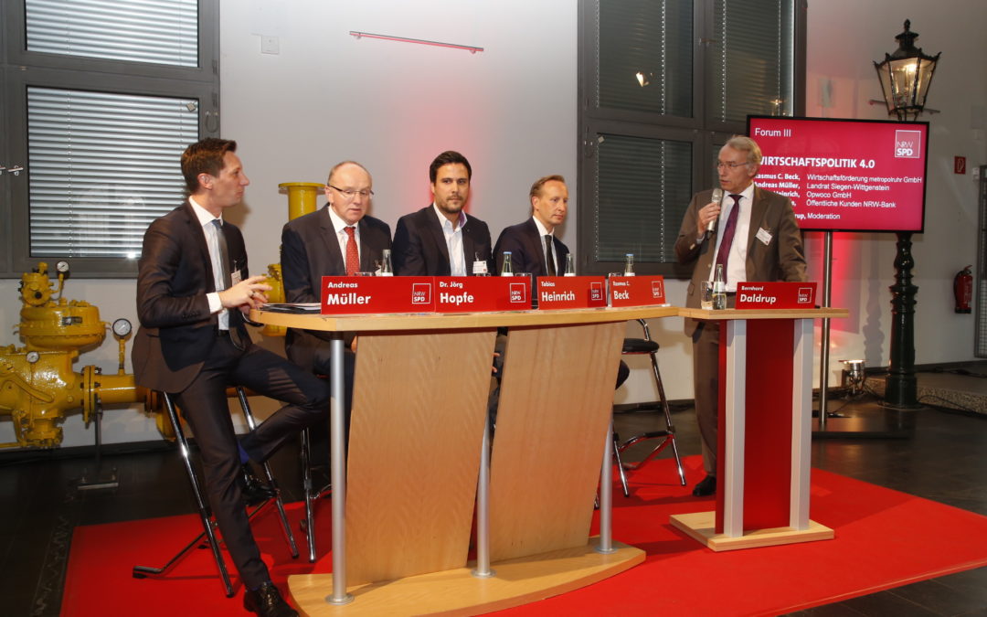 opwoco beim Zukunftskonvent der NRWSPD in Oberhausen