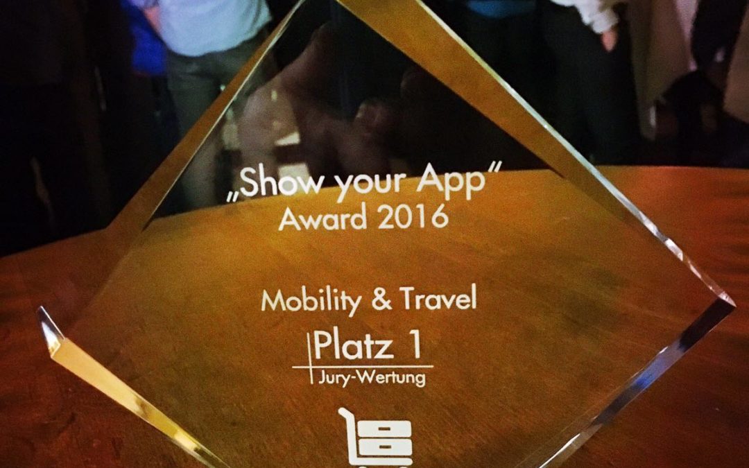 opwoco gewinnt den „Show Your App Award 2016“