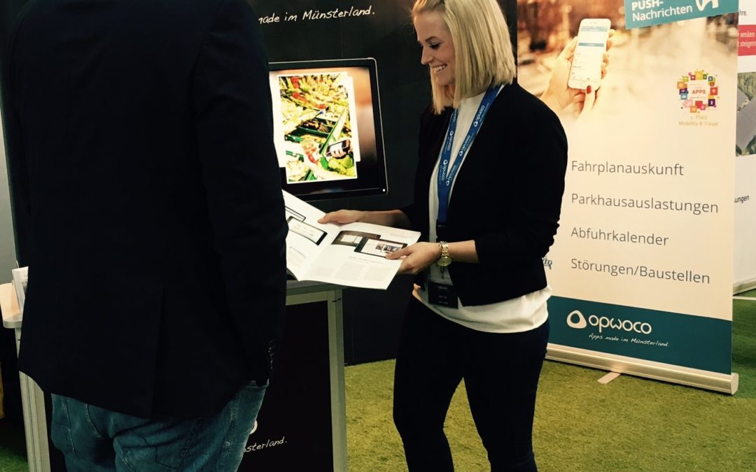 App-Entwickler opwoco zu Gast auf dem „Effizienz Forum Wirtschaft 2016“ in Ahlen