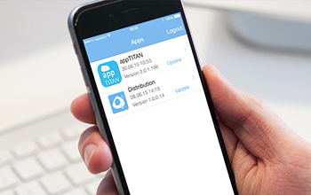 Die Distribution-App von opwoco