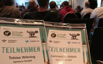 opwoco Entwickler auf der SymfonyLive Berlin 2017