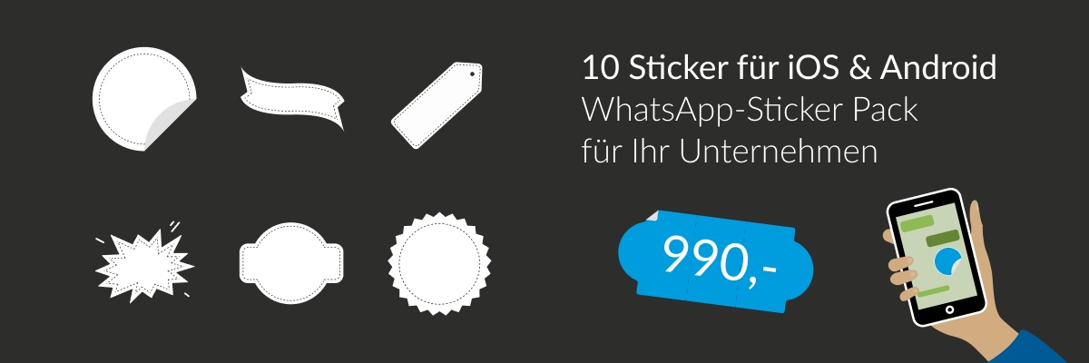 Sticker bei whatsapp selber erstellen