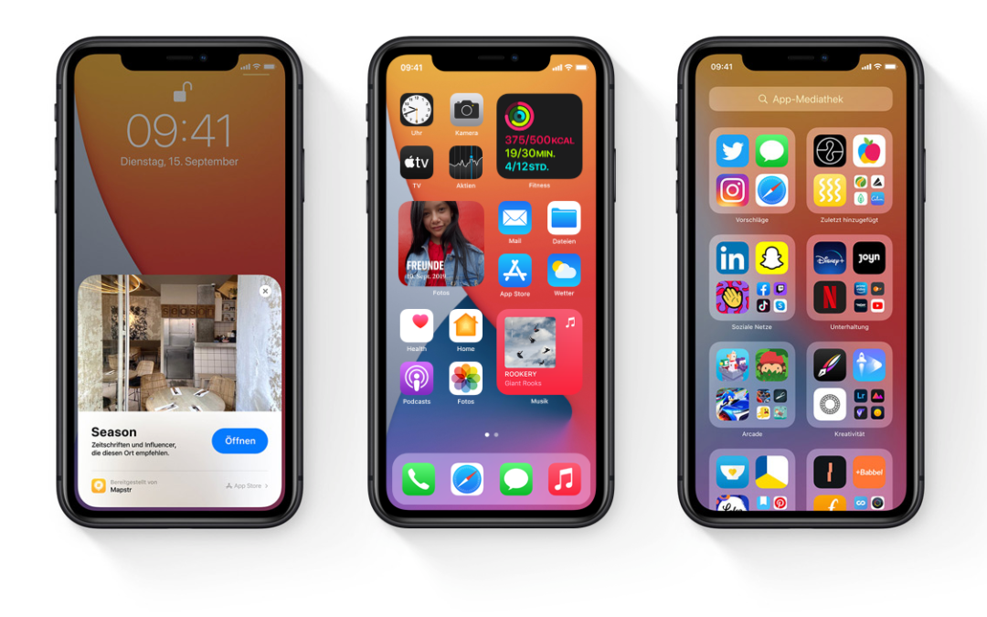 Neues Betriebssystem iOS 14 von Apple vorgestellt
