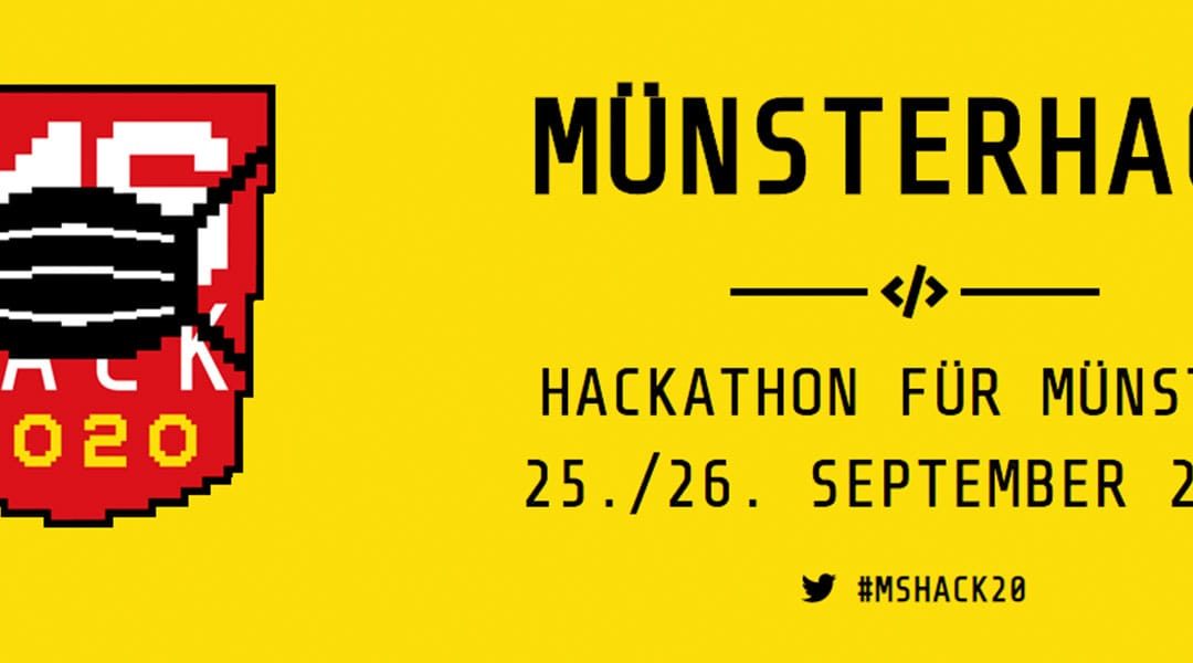 opwoco wieder als Sponsor und Mentor beim MÜNSTERHACK 2020